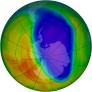 Antarctic Ozone 2005-10-10